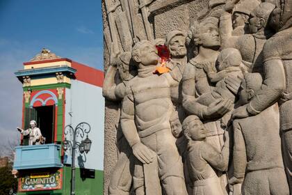 Varios muros fueron restaurados