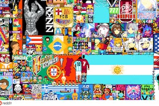 Una obra de arte colectiva se convirtió en un campo de batalla a nivel mundial