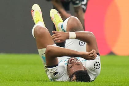 Reece James se lesionó a mediados de octubre y tiene ocho semanas de recuperación