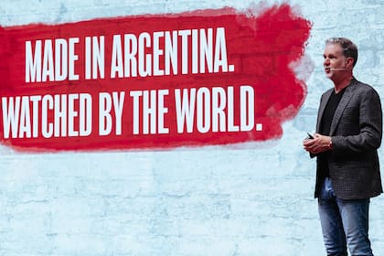 Reed Hastings, en su última visita a la Argentina