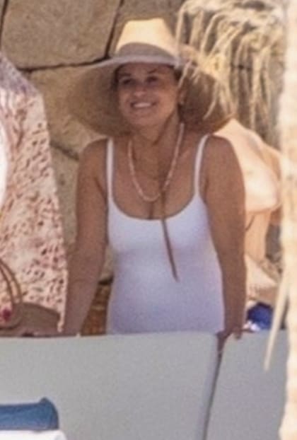 Reese Witherspoon, de muy buen humor, en la playa de Los Cabos