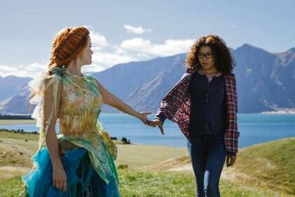 Reese Witherspoon y Storm Reid en Un viaje en el tiempo