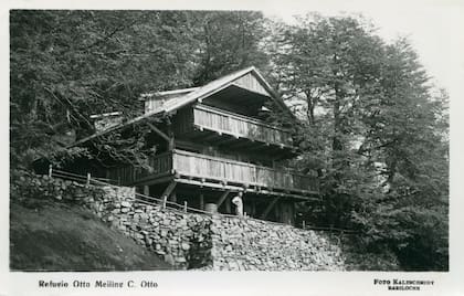 Refugio de Otto Meiling. circa 1940.