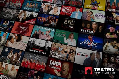 Teatrix es una de las opciones más populares para ver obras de teatro por streaming