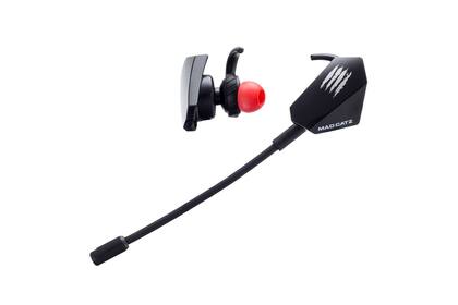 Regalo tech del día del niño | Auriculares para gamers. Los ES Pro de Mad Catz (marca que distribuye Verbatim) poseen micrófonos duales y cuentan con un diseño pensado para que los chicos puedan jugar y hablar con sus amigos, con total comodidad ($3509).