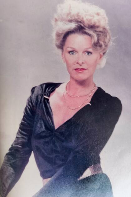Regina en los años 80.