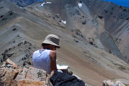 Registros que llevaba a cabo en sus habituales caminatas por los cerros