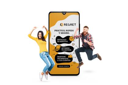Regret es una solución sencilla y práctica para las empresas.