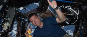 El llamativo mensaje del piloto sobre su miedo a las alturas durante la misión a la Luna