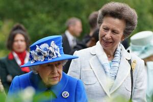 La hija de Isabel II de carácter fuerte que la acompañó en sus últimos minutos