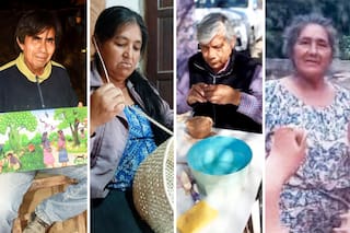 Cada obra de arte en su pedestal