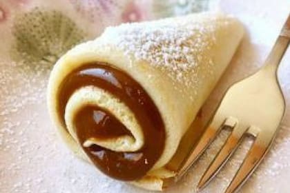 Relleno con dulce de leche, bien argentino para la hora del té