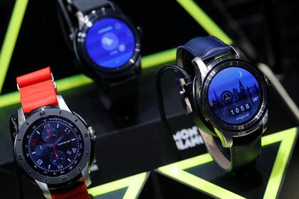 Mont Blanc es una de las marcas que renovó su propuesta con relojes inteligentes con Android Wear