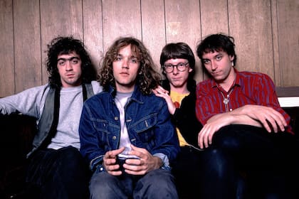 Una imagen de la banda de mediados de los 80