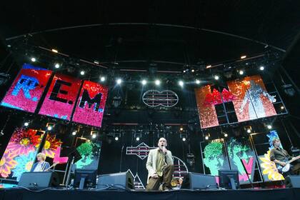 R.E.M en 2003, en Alemania