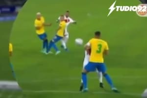 La queja de Perú ante Brasil: ¿hubo un penal no cobrado por mano de Thiago Silva?