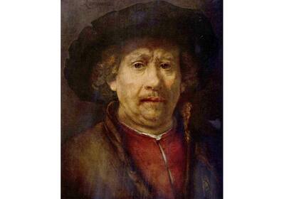 Da Vinci no fue el único en tener estrabismo. Rembrandt fue uno de los casos más conocidos, como se ve claramente en su autorretrato