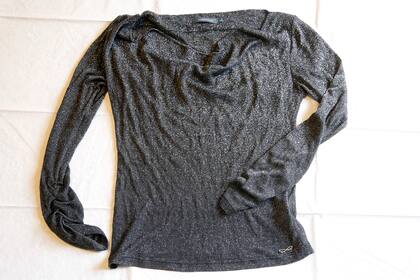 Remera básica en gris perla 