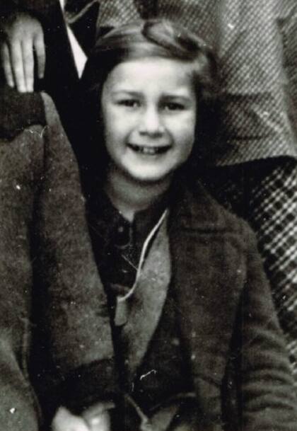 Rena Quint, de niña