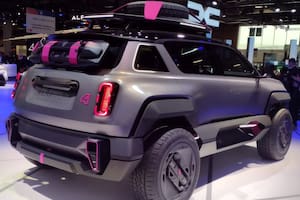 Renault 4 Concept, la presentación estelar de la marca del rombo en el Salón. Anticipa las formas del futuro SUV para el segmento B (chico) que saldrá al mercado en 2025.