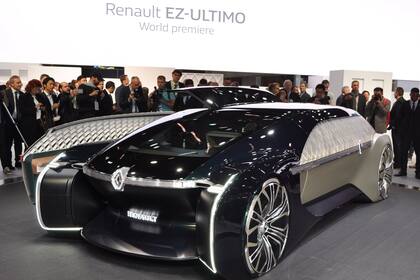 Renault EZ-Ultimo. Espacio, confort y autonomía total para este concept del rombo que por dentro es un living rodante