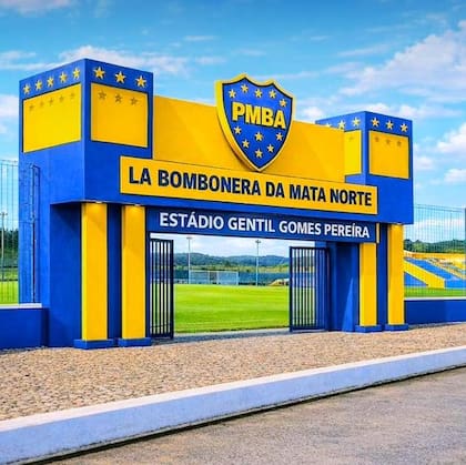 Render de cómo quedará la entrada del estadio municipal