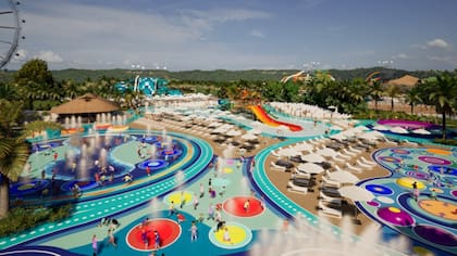 Render de Infinito Water Park
