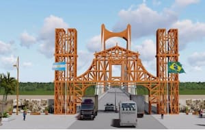 Después de casi 30 años, la Argentina y Brasil tendrán un nuevo enlace vial que incluirá bicisenda