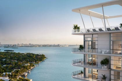 Render de la Torre Elle Residences Miami que se construirá en esa ciudad