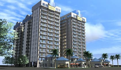 Render del desarrollo inmobiliario proyectado para el predio, antes de la paralización de la obra