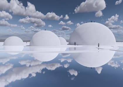 Render del futuro Santuario del Agua