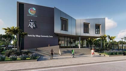 Render del predio de la AFA en Miami