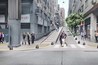 Así es el proyecto para transformar diez calles de una zona del microcentro