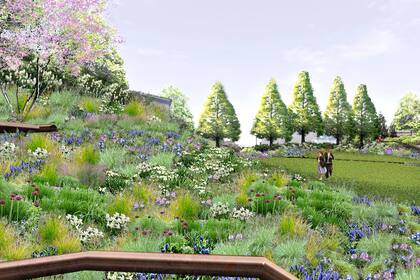 Render del proyecto de Little Island