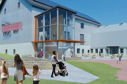 Rénder preliminar de la sede del Área del Patrimonio Nacional de Susquehanna (Área del Patrimonio Nacional de Susquehanna)