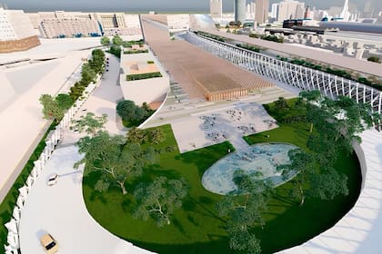 Renders del nuevo proyecto para la Estación Retiro