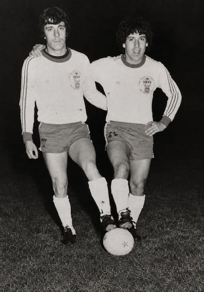 René Houseman y José Úbeda coincidieron en Huracán en 1978 y estuvieron a punto de ser vendidos al fútbol inglés.