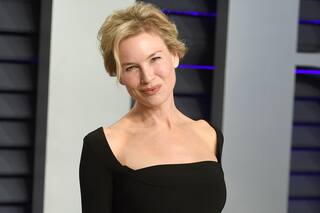 Renée Zellweger sorprendió a todos con su presencia en la fiesta de Vanity Fair