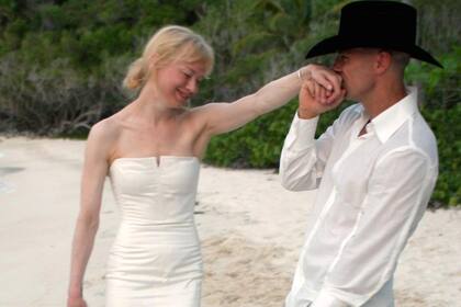 Renée Zellweger y Kenny Chesney