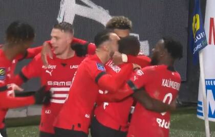 Rennes le ganó al líder PSG