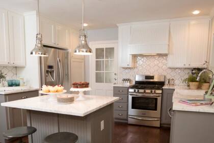 La renovación de la cocina. Imagen: Discovery