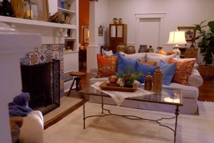 Renovación de sala. Imagen: HGTV