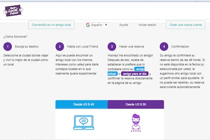 Rent a Local Friend, la aplicación digna del siglo XXI para alquilar amigos durante los viajes.