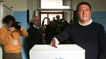 Renzi se jugó su futuro en el referéndum