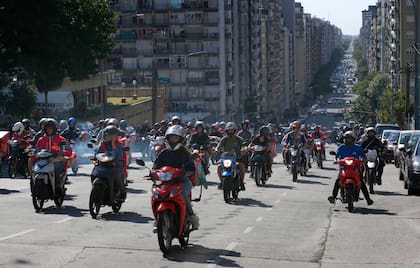 Repartidores reclamaron mas seguridad y justicia por Johana