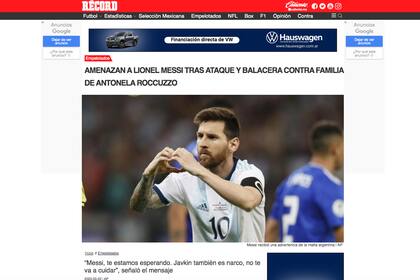 Repercusiones en los medios del mundo por la balacera en un supermercado de la familia de Antonela Roccuzzo