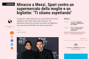 Repercusiones en los medios del mundo por el ataque al super de la familia Roccuzzo y la amenaza a Messi