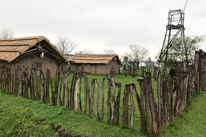 Réplica de un antiguo fortín con mangrullo