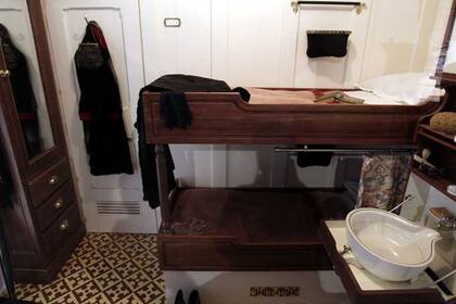 Réplica de un camarote de segunda clase