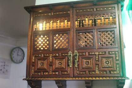 Réplica de un típico balcón de Trujillo